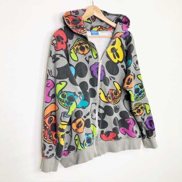 Disney Tokyo resort, Mickey and stitch hoodie - Picture 7 of 10